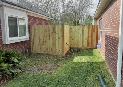 Affordable Wood Fence Installation