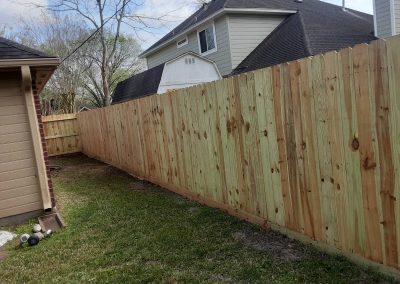 Quality Wood Fence Installation