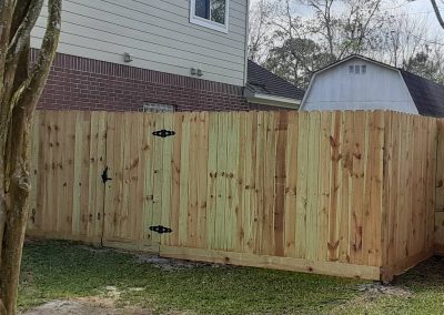 Wood Fence Installation